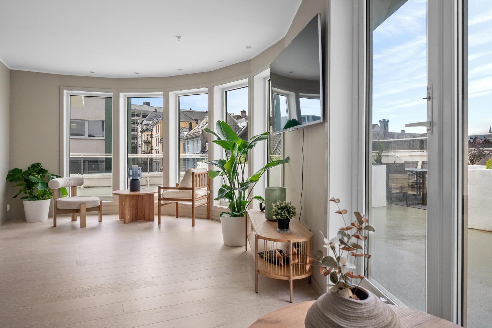 Stay L Urban - Spacious Apartment With Private Terrace Берген Екстер'єр фото