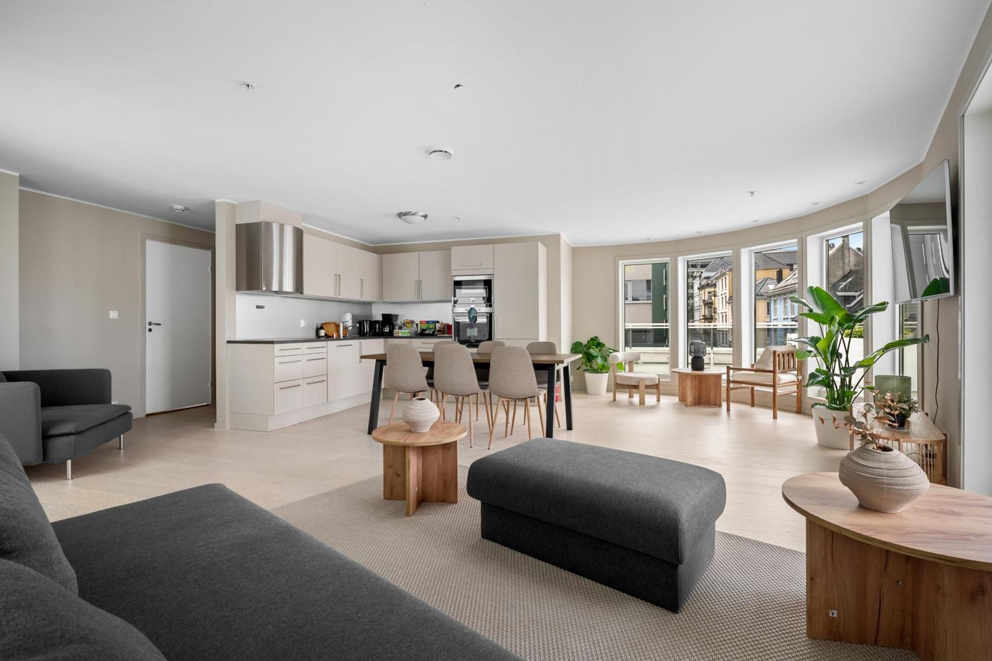 Stay L Urban - Spacious Apartment With Private Terrace Берген Екстер'єр фото